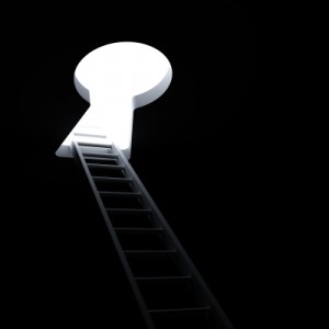 Keyhole And Ladder by Master isolated images /www.freedigitalphoto.net